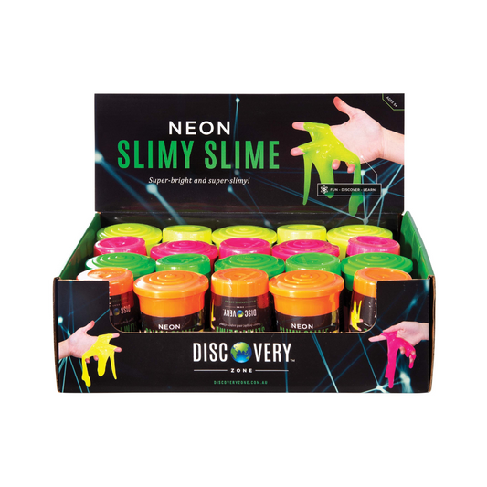 Discovery Zone Neon Slimy Slime (Assorted Colours)