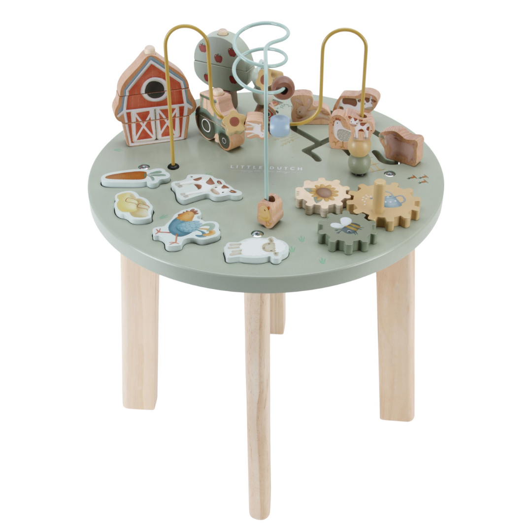 Little Dutch - Little Farm | Wooden Activity Table