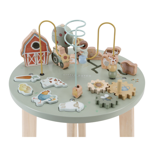 Little Dutch - Little Farm | Wooden Activity Table