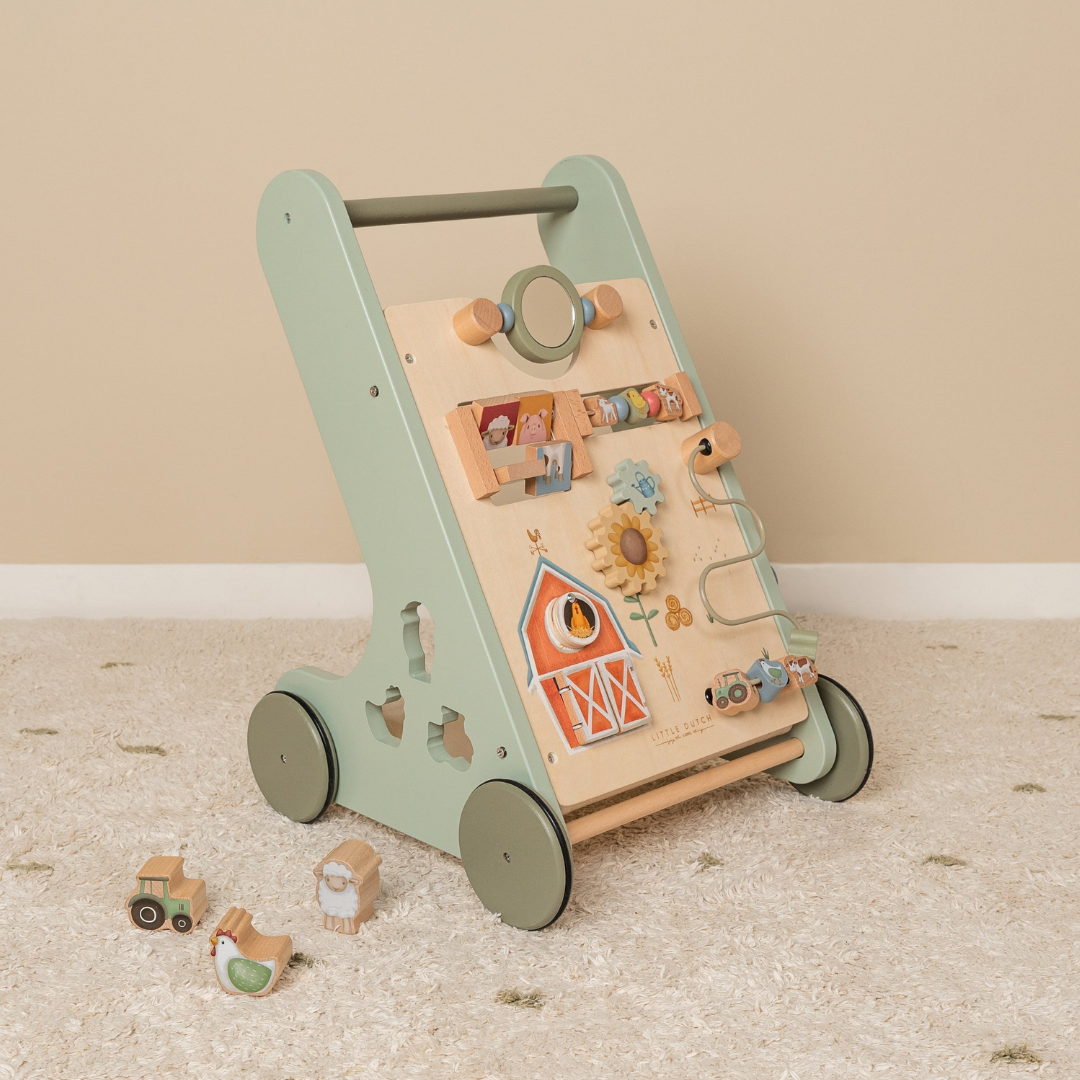 Little Dutch - Little Farm | Wooden Activity Walker