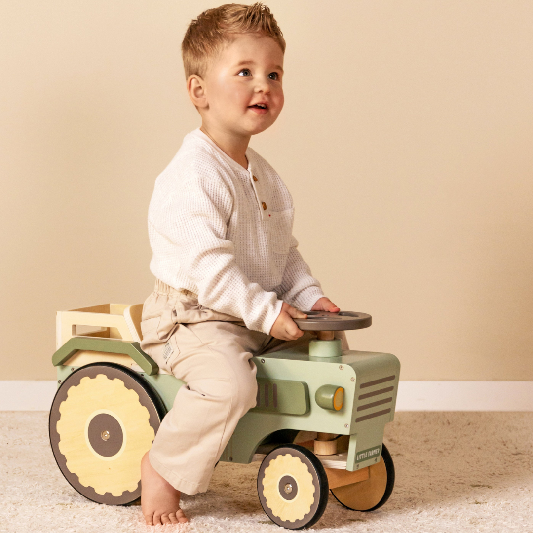 Little Dutch - Little Farm | Wooden Walking Tractor