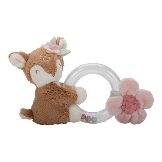Little Dutch - Fairy Garden | Soft Rattle Ring Deer