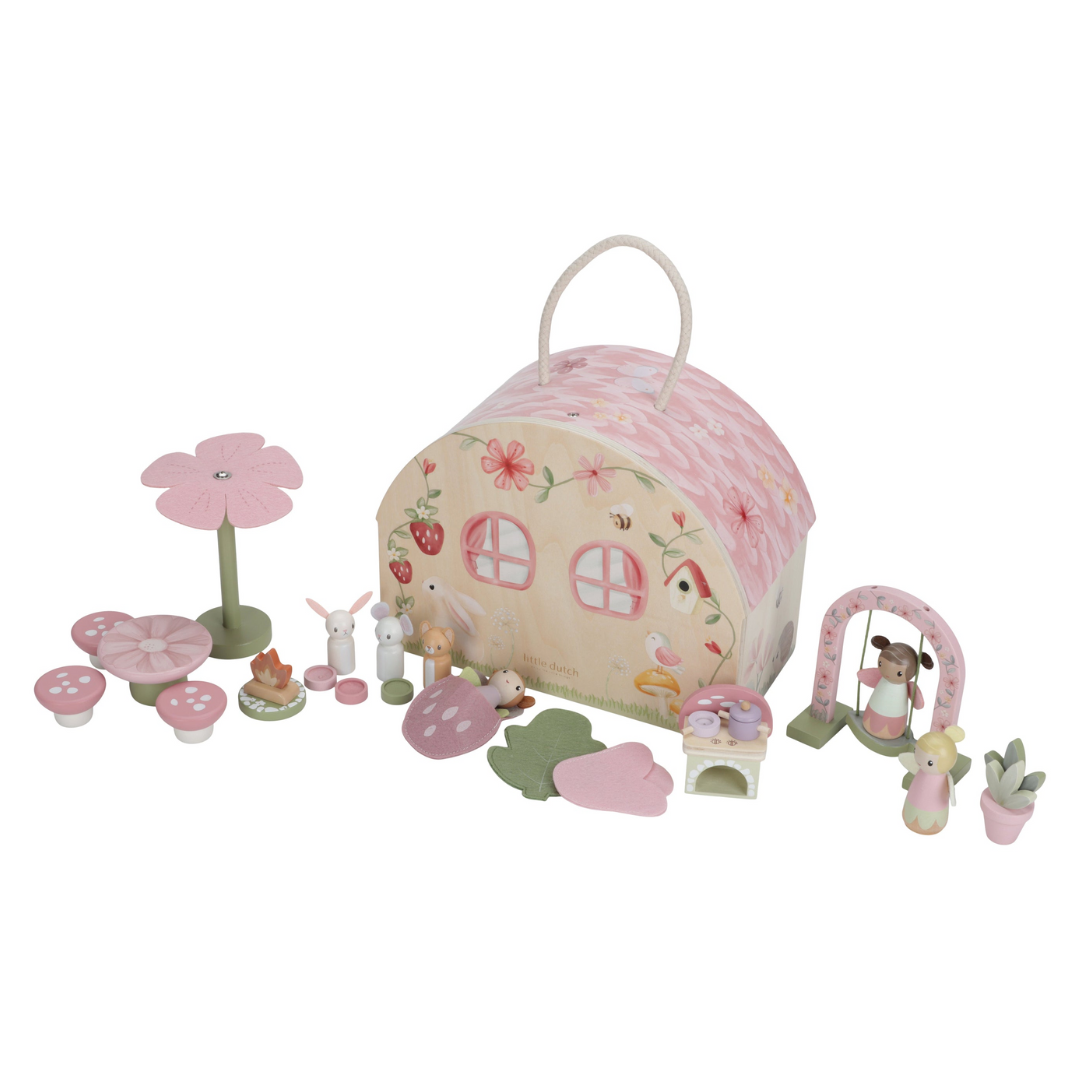 Little Dutch - Fairy Garden | Wooden Fairy Doll House