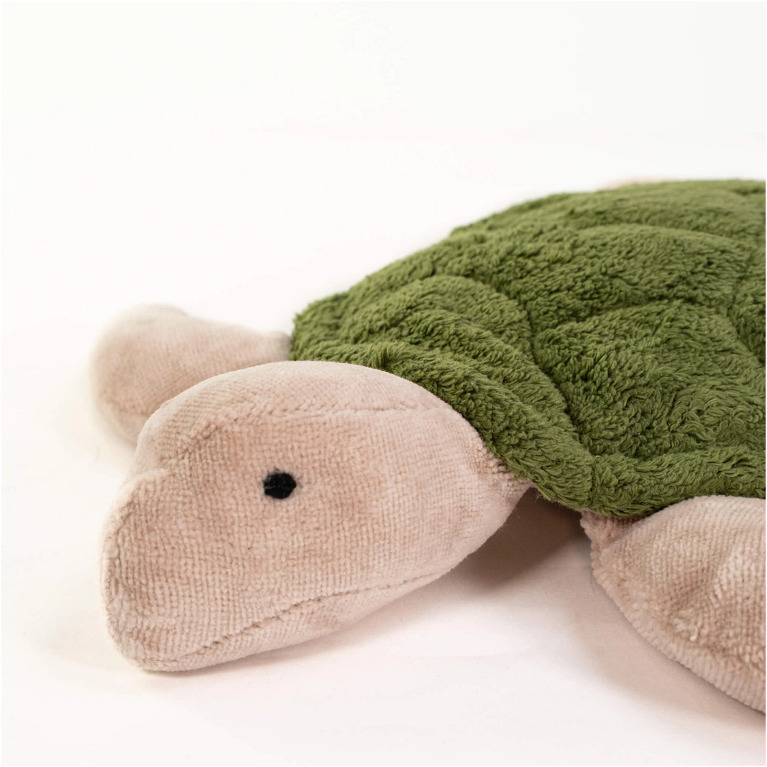 SENGER Cuddly Animal - Turtle Small Fir Green with Removable Heat/Cool Pack