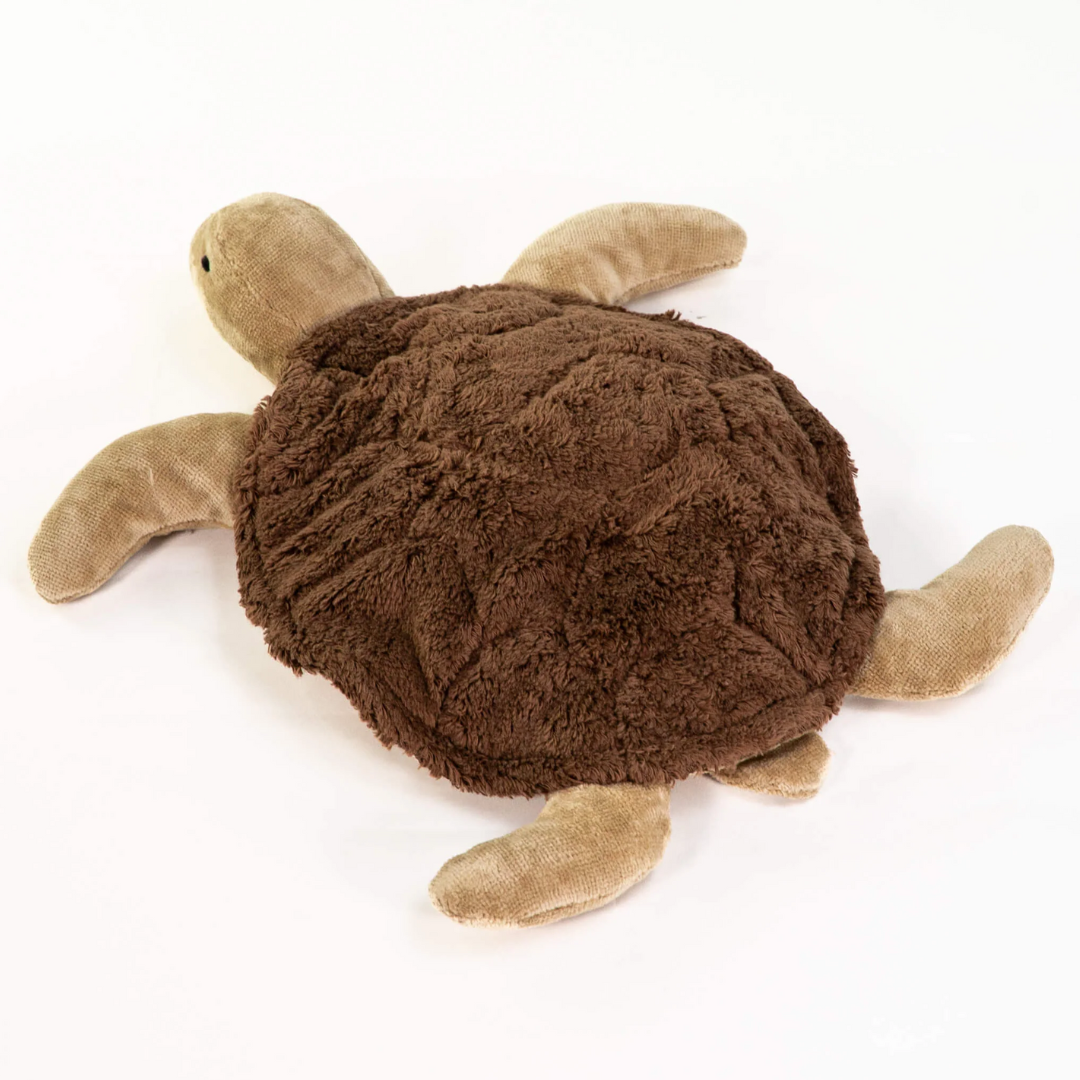 SENGER Cuddly Animal - Turtle Small Brown with Removable Heat/Cool Pack