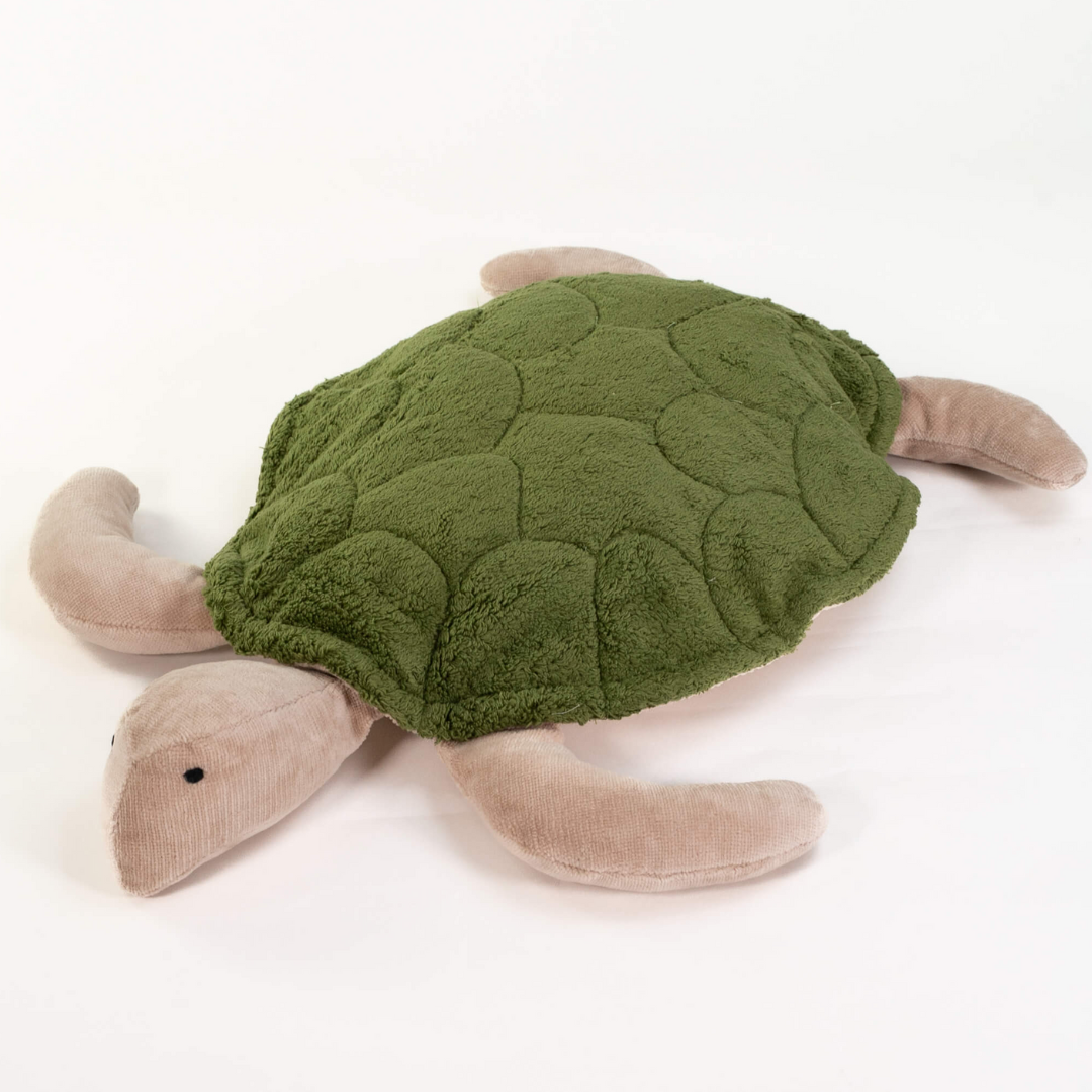 SENGER Cuddly Animal - Turtle Large Fir Green with Removable Heat/Cool Pack