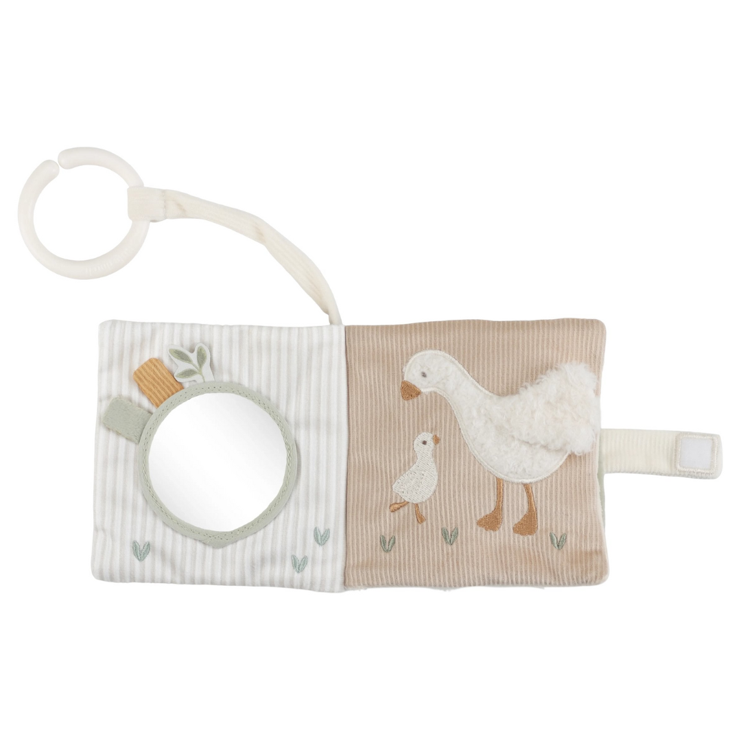 Little Dutch - Newborn Naturals Goose Stroller Book