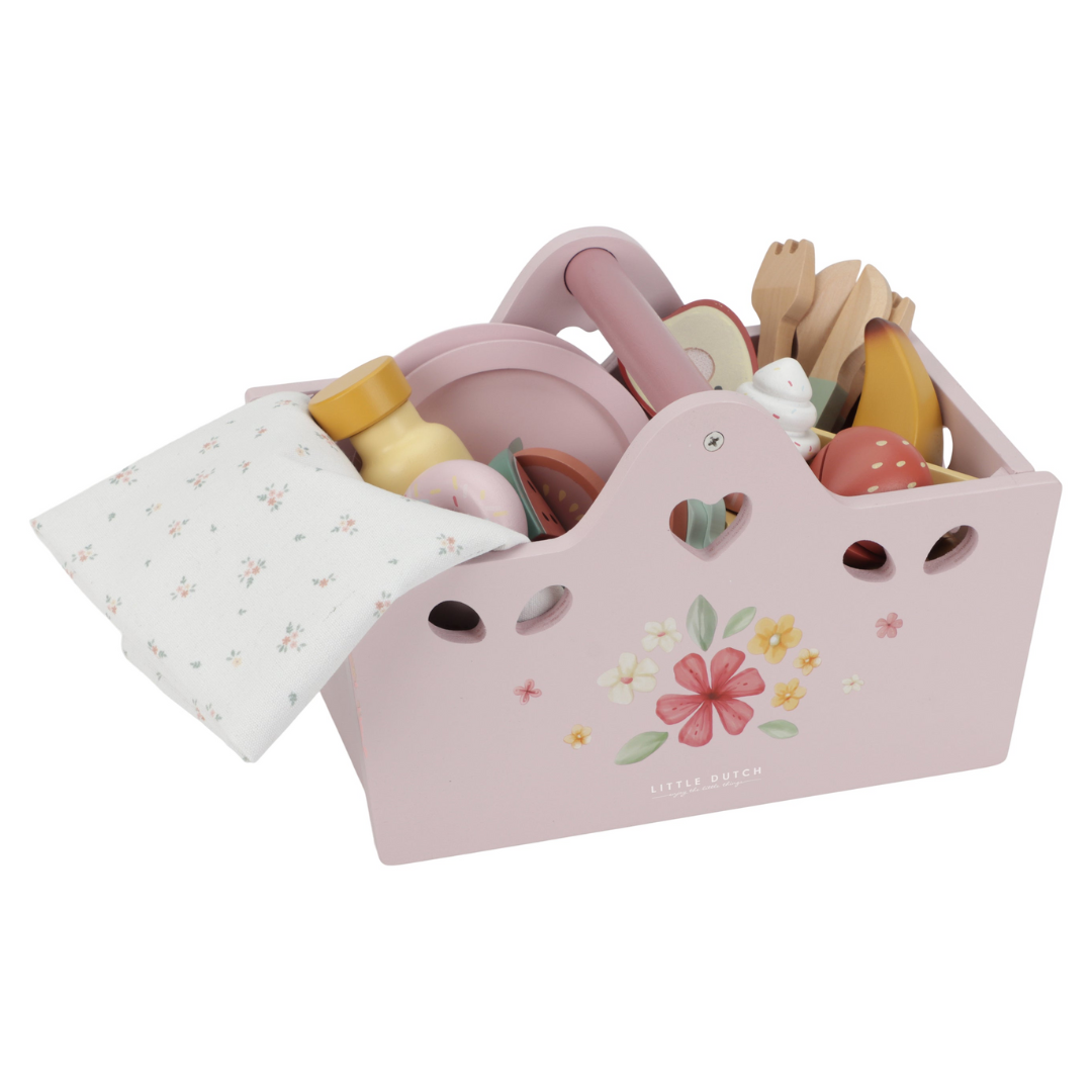 Little Dutch - Wooden Picnic Play Set