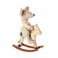 Maileg Rocking Horse Mouse Spotted