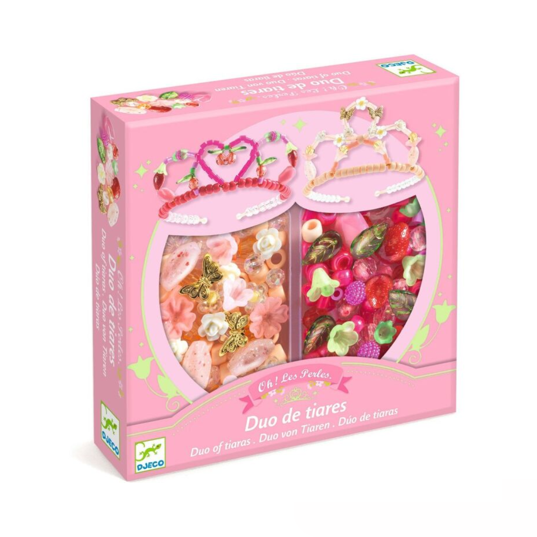 Duo of Tiaras Pink Bead Kit