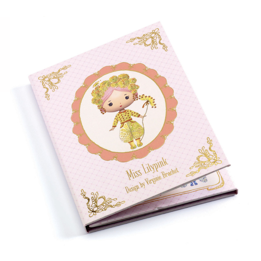 Djeco Miss Lilypink Tinyly Removable Stickers Set