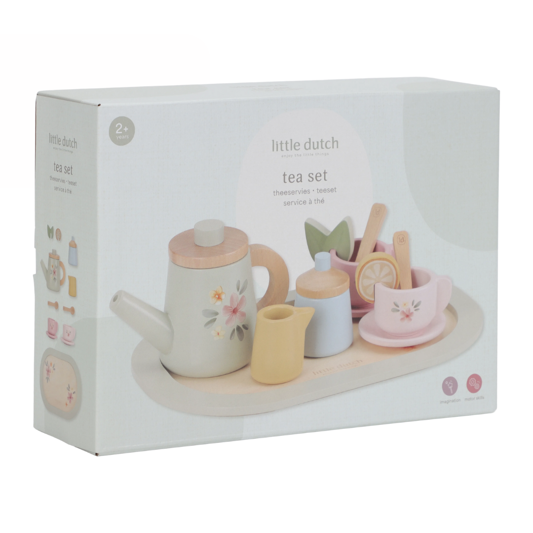 Little Dutch - Wooden Tea Set