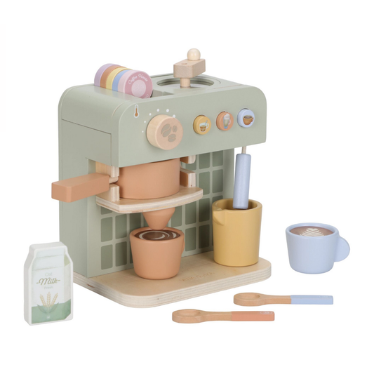 Little Dutch - Wooden Play Coffee Machine