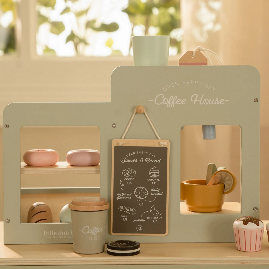Little Dutch - Wooden Play Coffee Corner