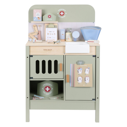 Little Dutch - Wooden Play Veterinary Set