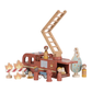 Little Dutch - Wooden Fire Truck Set