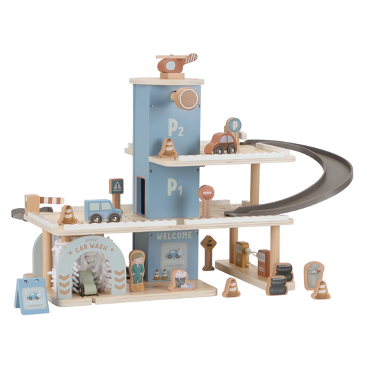 Little Dutch - Wooden Play Garage