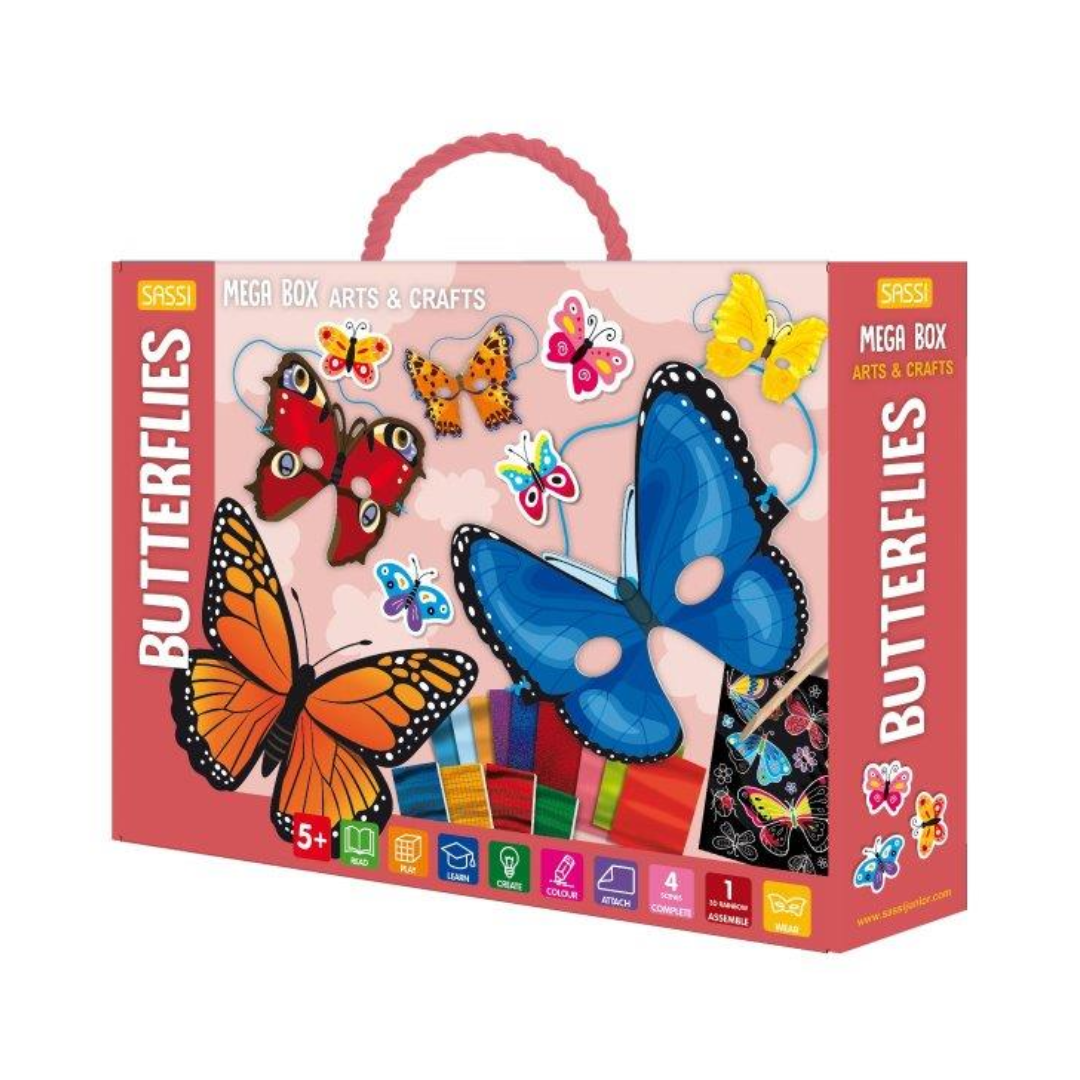 Sassi Arts and Craft - Mega Butterflies