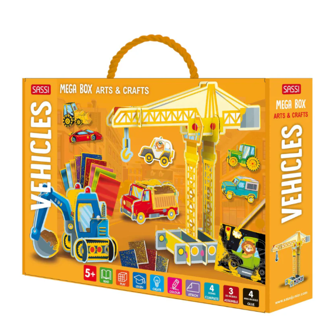 Sassi Arts and Craft - Mega Vehicles