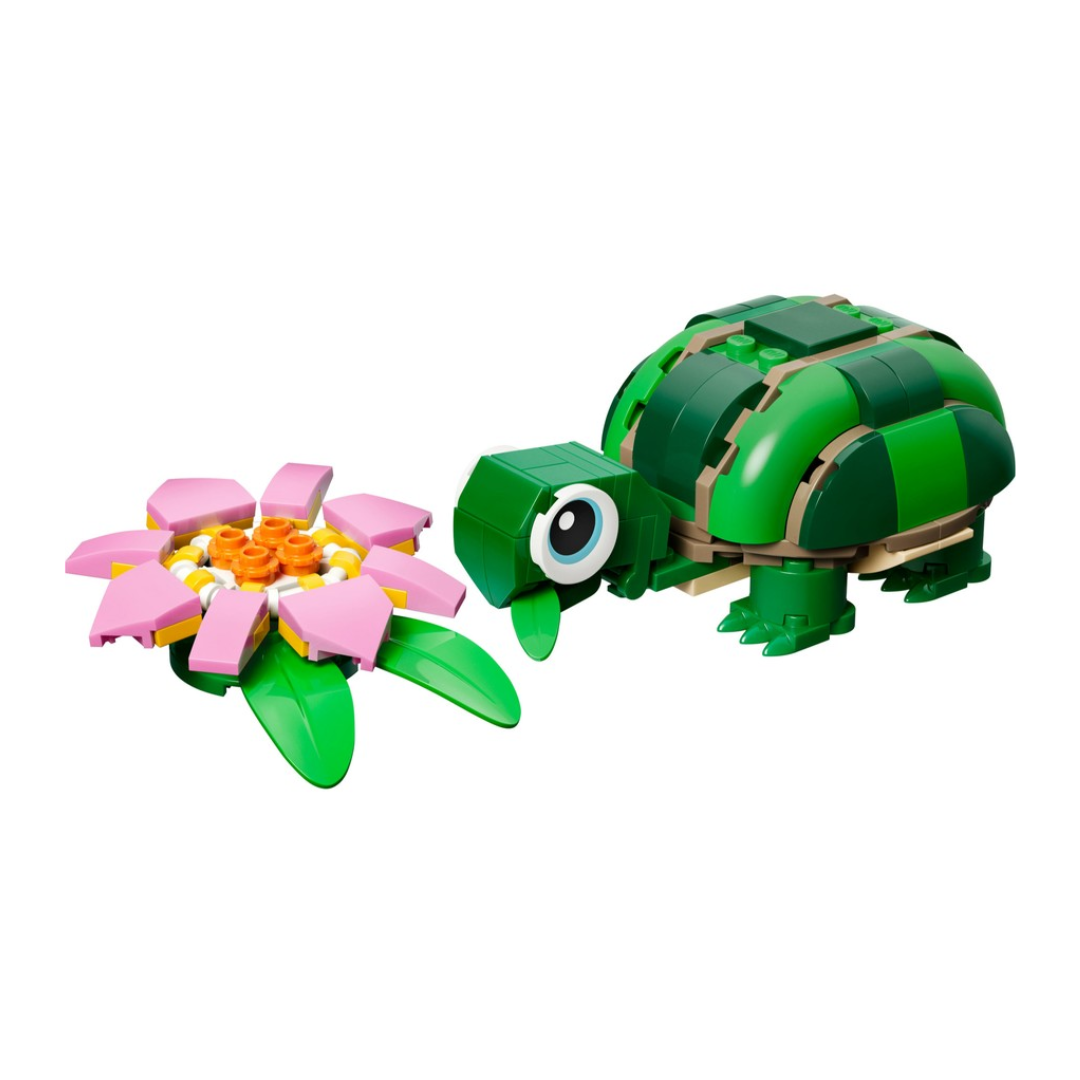 LEGO Creator 3 in 1: Turtle with a Water Lily Flower 31377