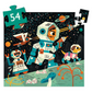 Djeco Space Station 54pc Silhouette Puzzle