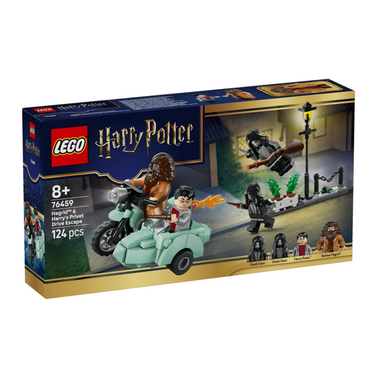 LEGO Harry Potter Hagrid and Harry's Privet Drive Escape 76459