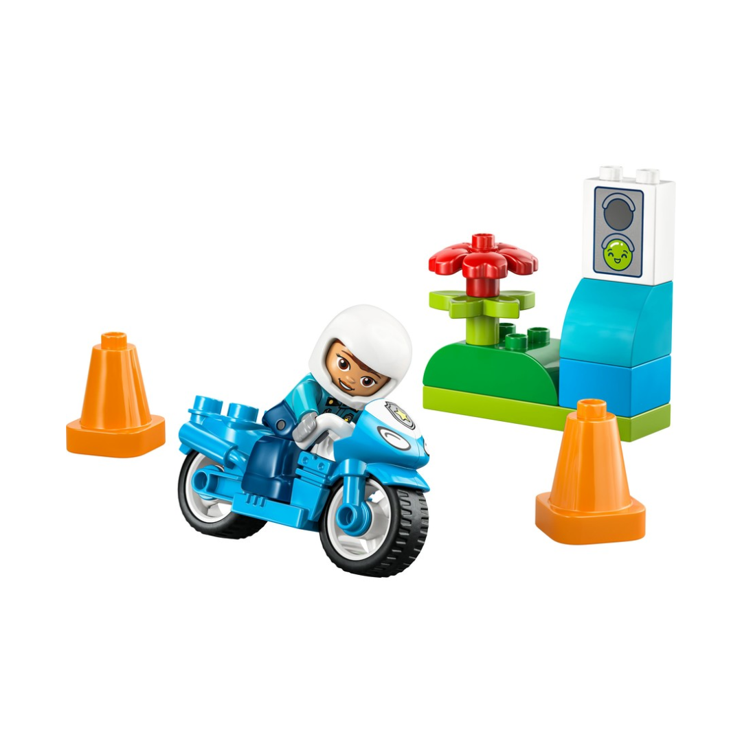 DUPLO by LEGO Town Blue Police Motorcycle 10471