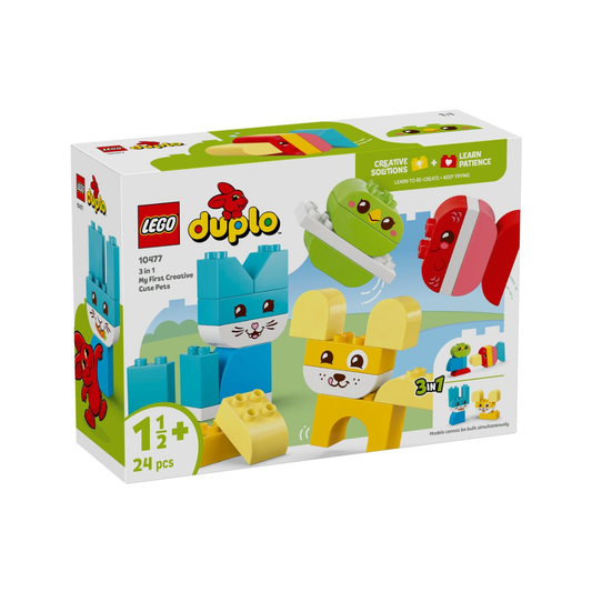 DUPLO by LEGO My First 3 in 1 Creative Cute Pets 10477