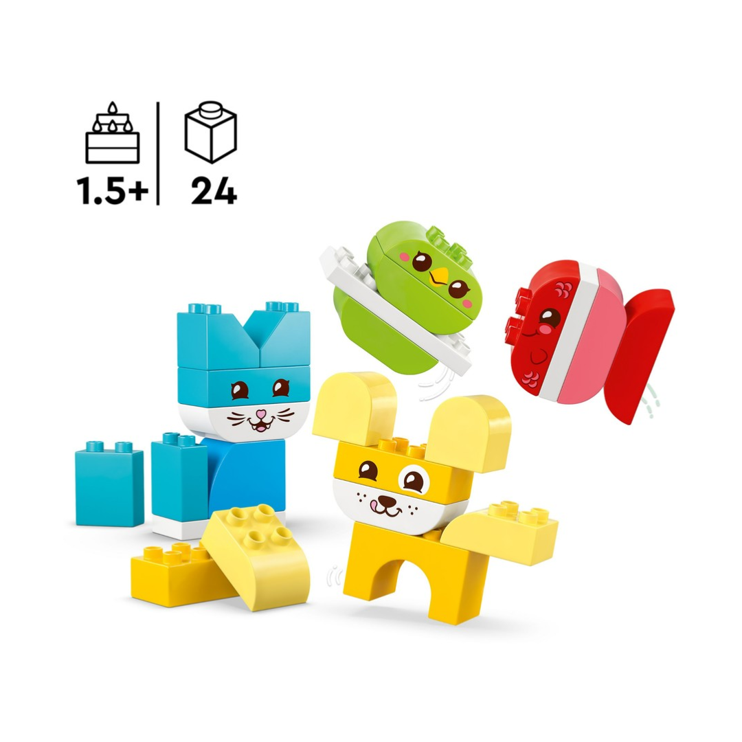 DUPLO by LEGO My First 3 in 1 Creative Cute Pets 10477
