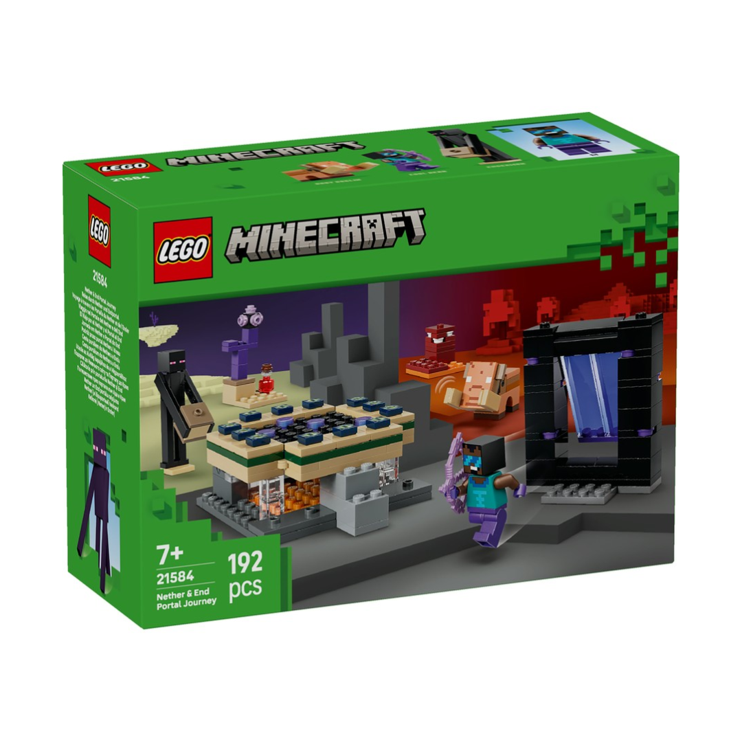 LEGO Minecraft Nether & End Portal Journey 21584
