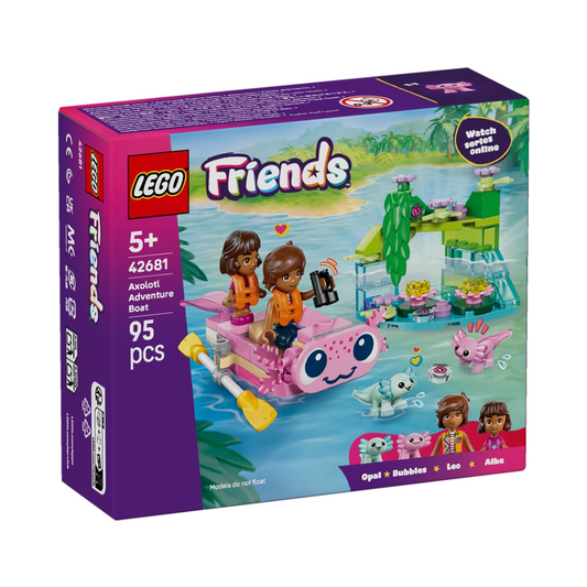 LEGO Friends Axolotl Adventure Boat 42681
