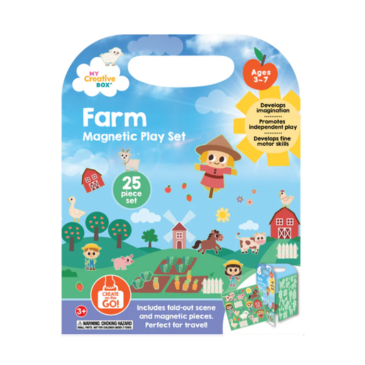 My Creative Box - Magnetic Play Set | Farm