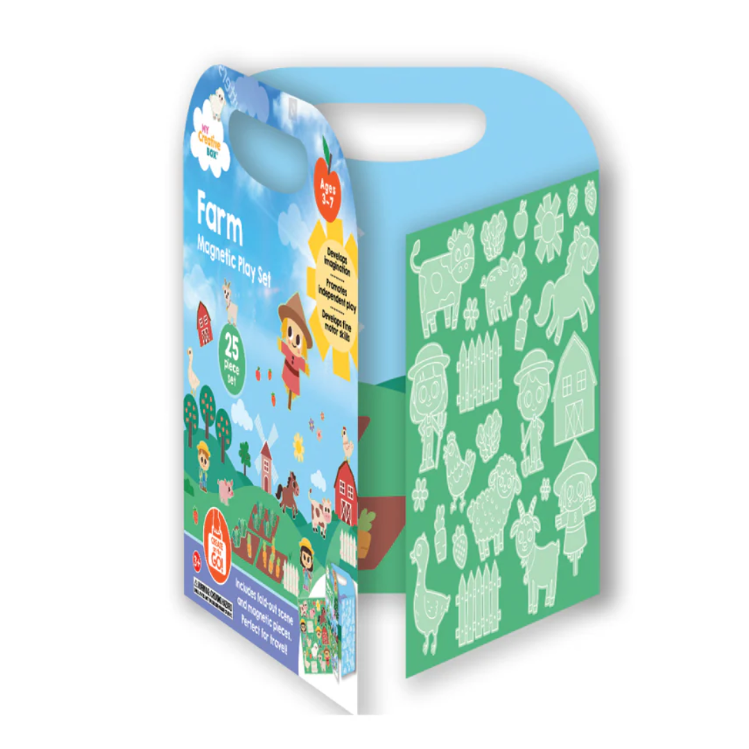 My Creative Box - Magnetic Play Set | Farm