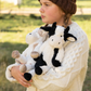 Nana Huchy - Clover the Cow | Black & White