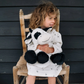 Nana Huchy - Big Coco the Cow | Black & White
