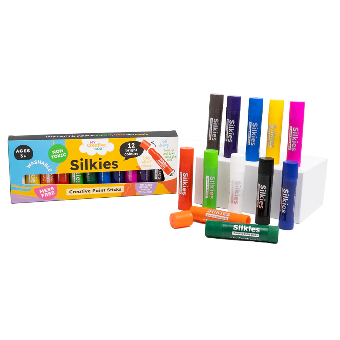 My Creative Box - Silkies Paint Sticks | Set of 12