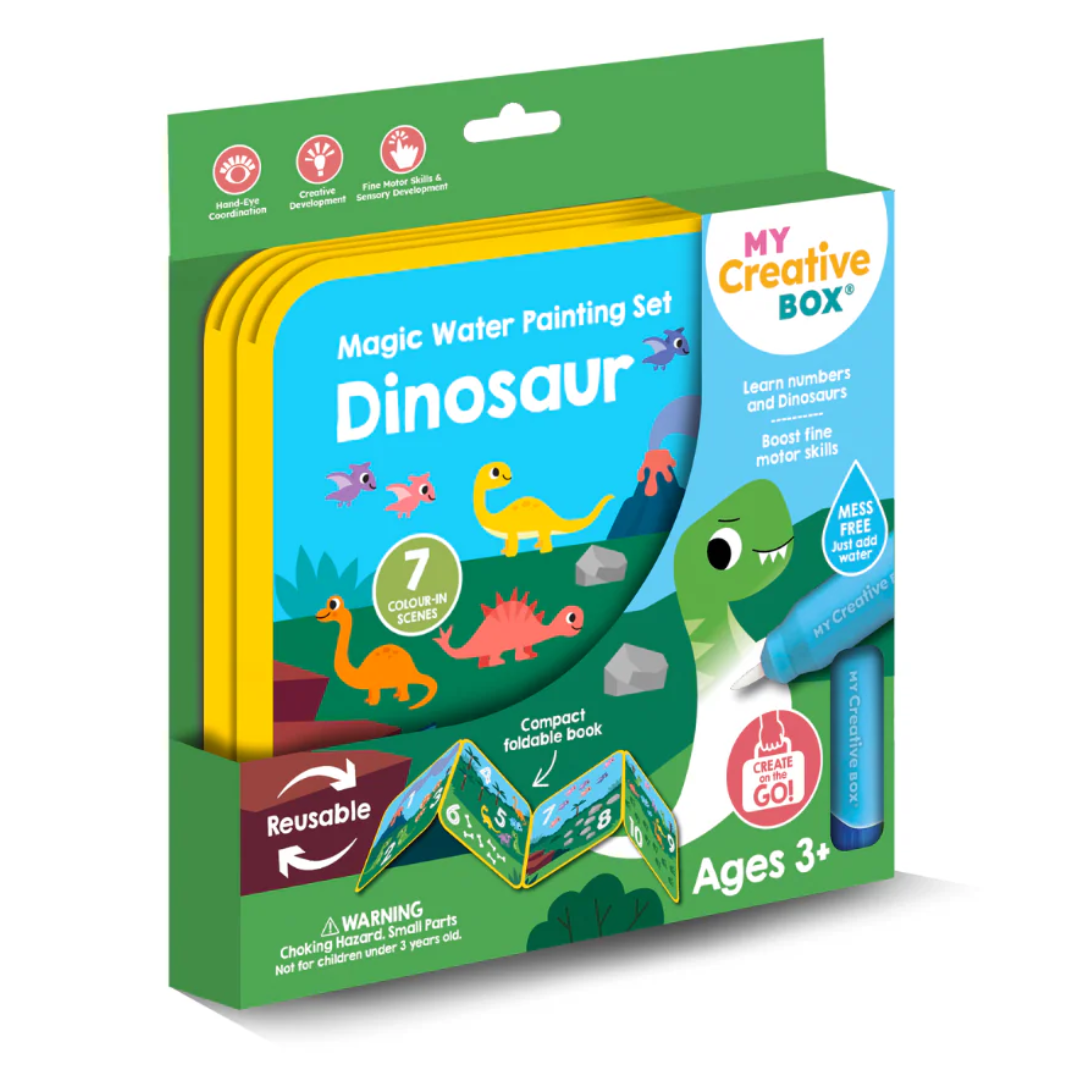 My Creative Box - Magic Water Painting Set | Dinosaur