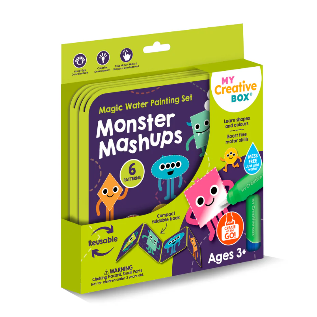 My Creative Box - Magic Water Painting Set | Monster Mashups