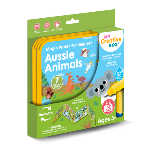 My Creative Box - Magic Water Painting Set | Aussie Animals