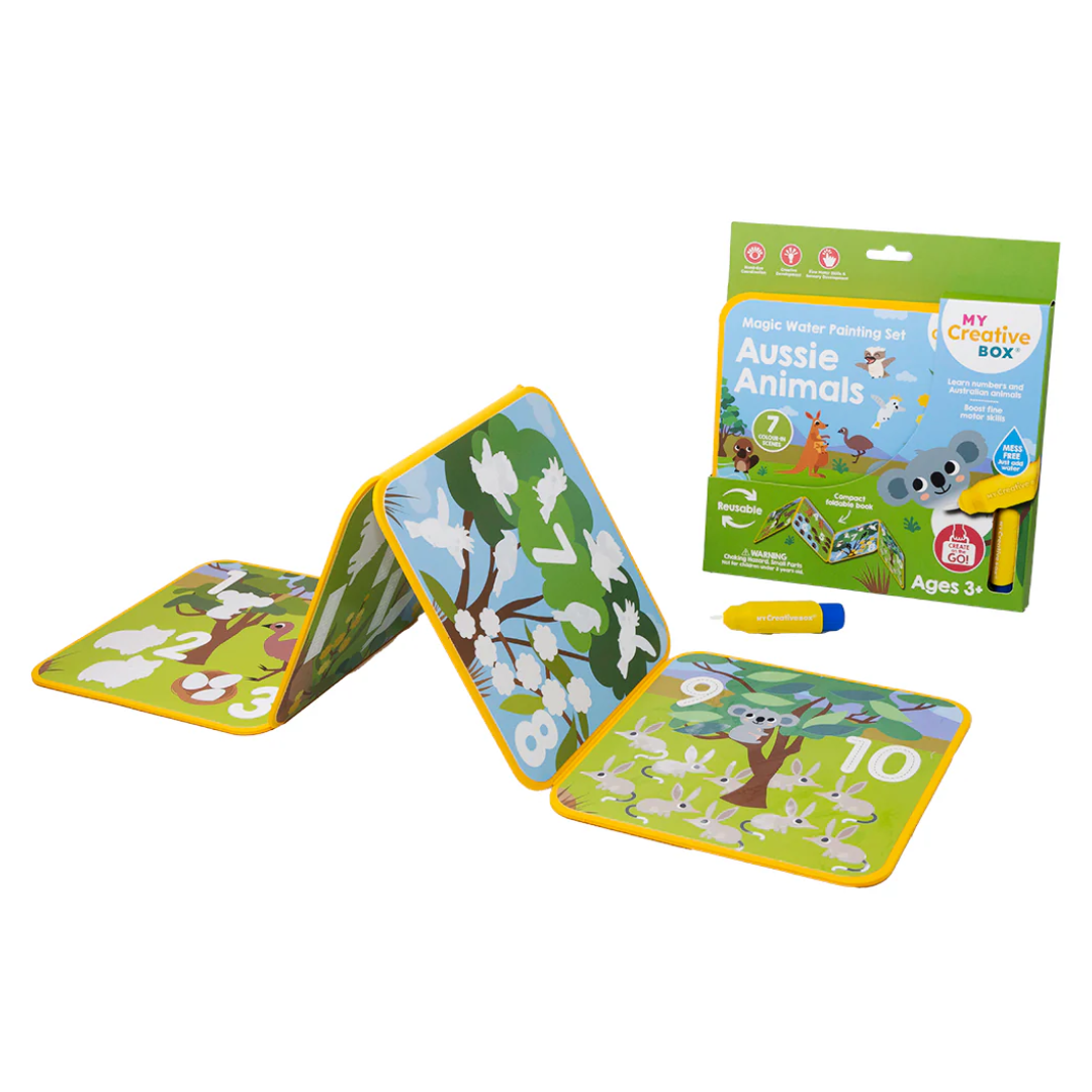 My Creative Box - Magic Water Painting Set | Aussie Animals