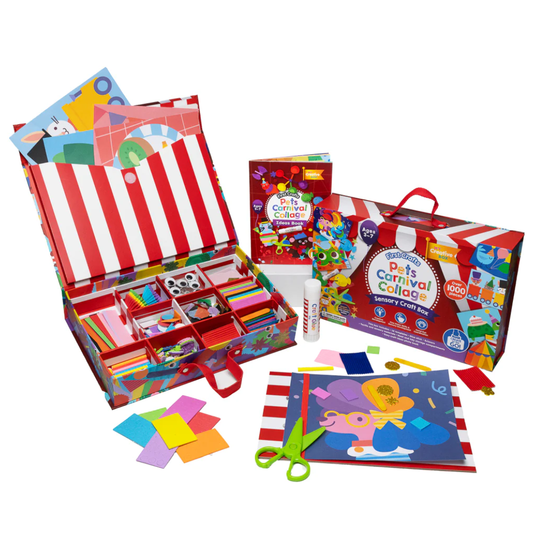 My Creative Box - Sensory Craft Box | Pets Carnival Collage