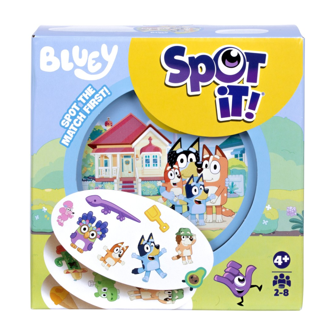Spot It Game: Bluey