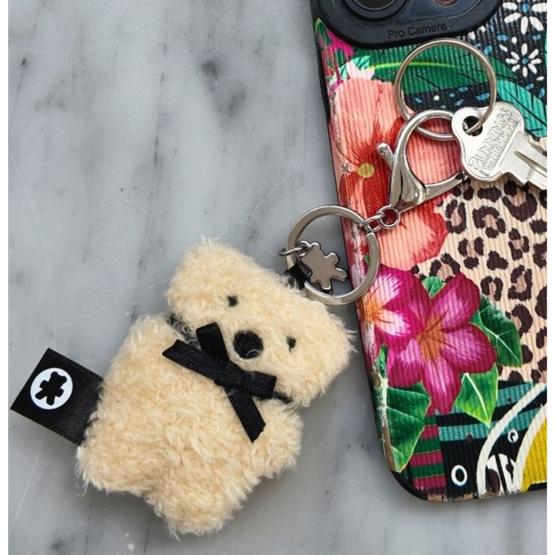FLATOUT Bear - Key Ring | Honey