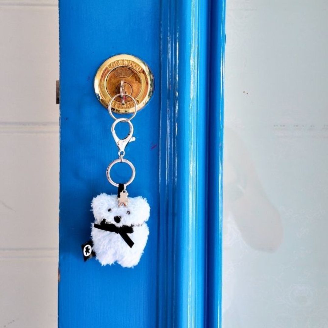 FLATOUT Bear - Key Ring | Bluey