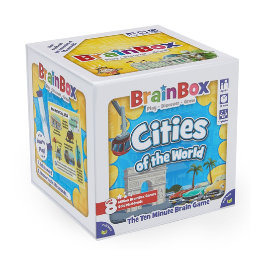 BrainBox - Cities of the World Game