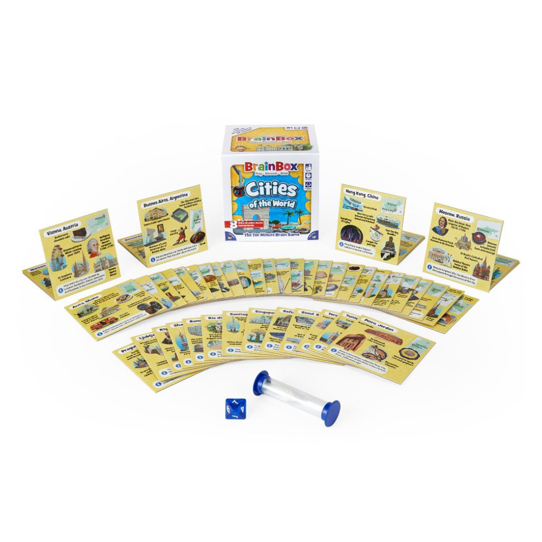 BrainBox - Cities of the World Game