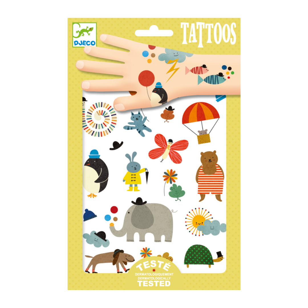 Djeco 50+ Pretty Little Things Tattoos