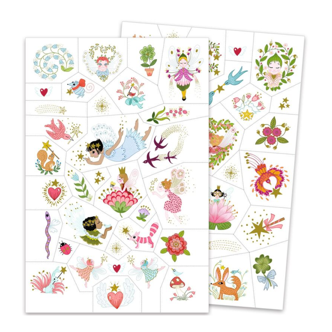 Djeco 50+ Fairy Friends Tattoos