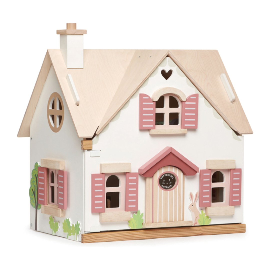 Tender Leaf Wooden Cottontail Cottage
