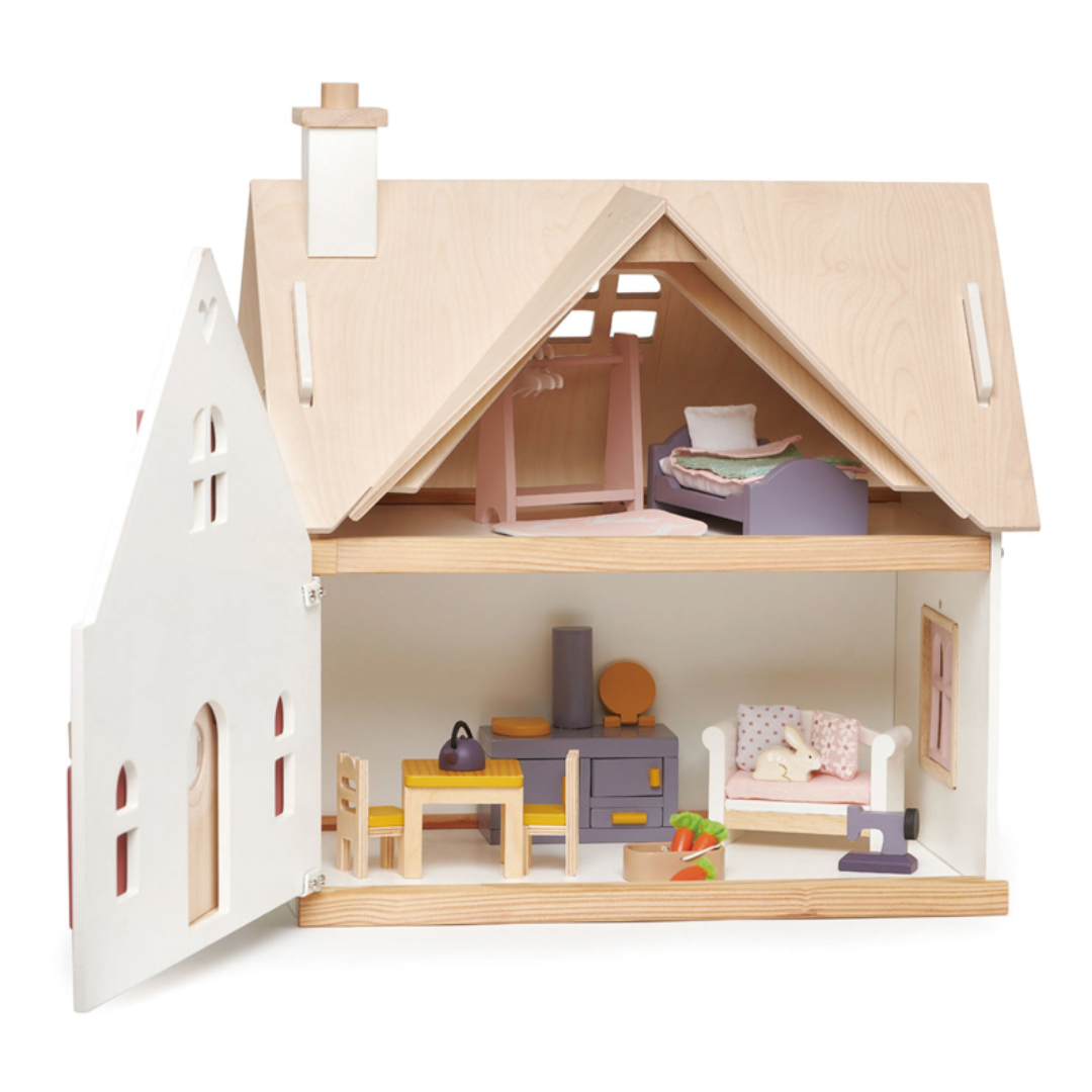 Tender Leaf Wooden Cottontail Cottage